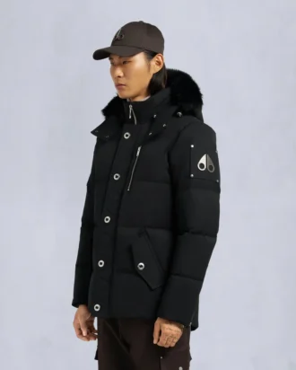 Original-Lammfellbesatz 3Q-Jacke