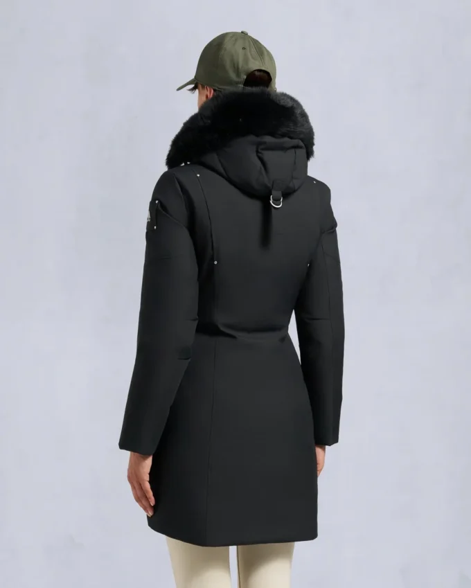 Parka mit Lammfellbesatz