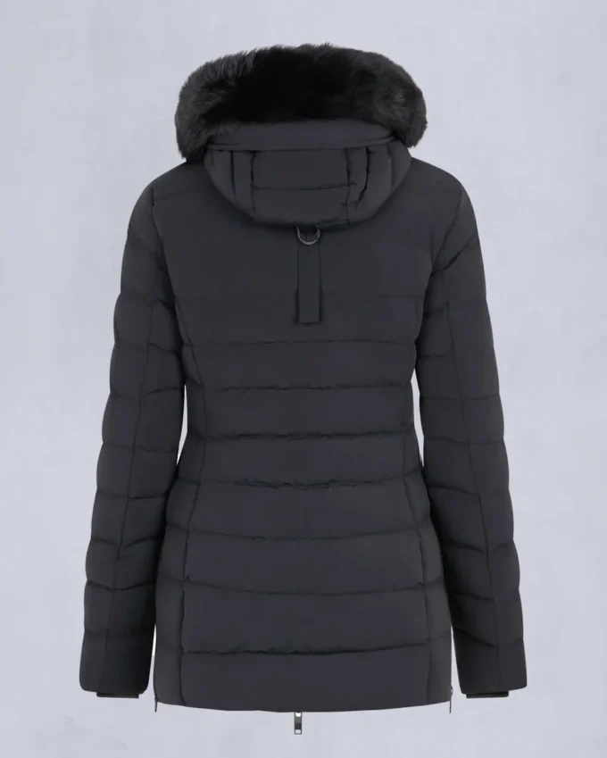 Roselawn Shearling Trim Jacke