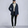 Roselawn Shearling Trim Jacke